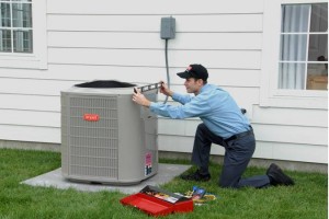 Outdoor HVAC Repair Service | Custom Air Systems